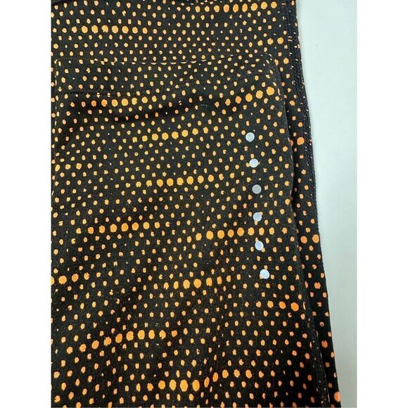 Nike Women's Dri Fit Epic Run Printed Capri Black/Orange Size M - Picture 11 of 16